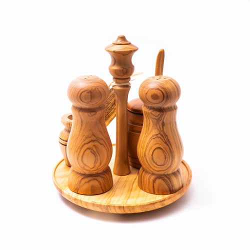 Set Base Salt & Pepper - Toothpicks- Mustard